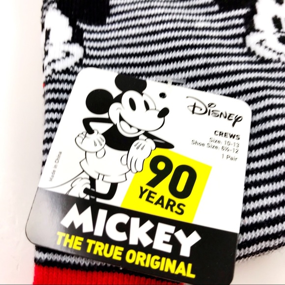 New Mens Disney Mickey Mouse Socks Size 6.5-12 - Picture 2 of 5